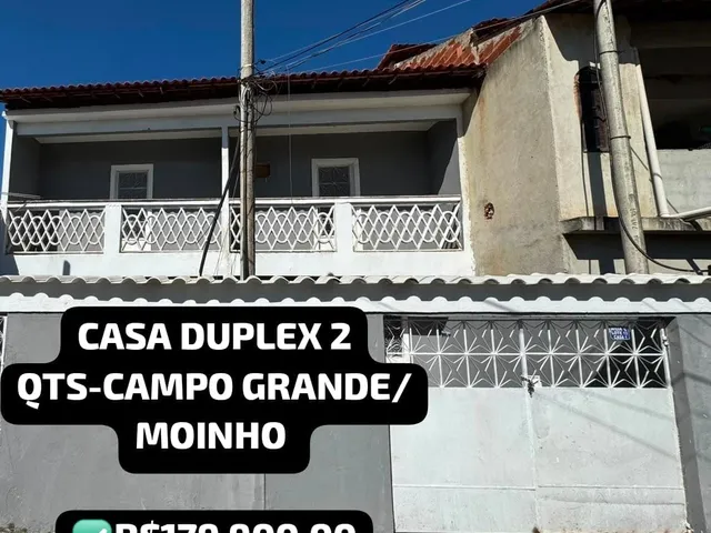 Imagem: Casa Duplex 2 Quartos - Campo grande/ Moinho