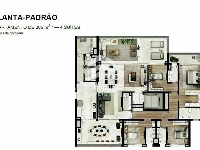 Imagem 4: Parque Global - Real Parque - Apartamento À Venda no Bairro Real Parque - São Paulo/Sp, Zona Sul