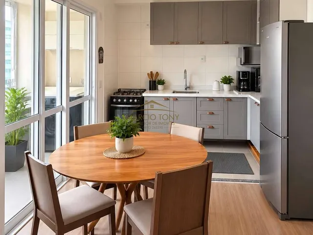Imagem: O apartamento possui 2 Dormitórios, 1 Suíte, 2 Banheiros,