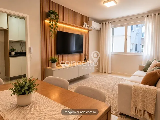 Imagem: Apartamento Semimobiliado com 2 Dormitórios