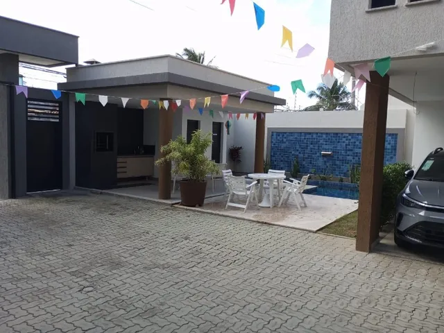 Imagem 2: Aluguel de Casa em Condomínio de Luxo em Ipitanga, Lauro de Freitas-BA: 3 quartos, 3