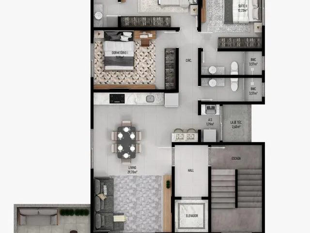 Imagem 12: Apartamento Próximo do Mar em Barra Velha Sc