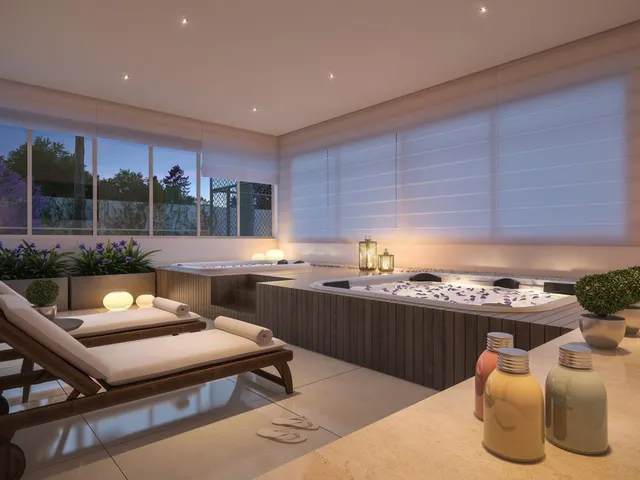 Imagem 12: Apartamentos com 3 suítes, 160 m² de área privativa e 2 vagas na garagem. Coberturas