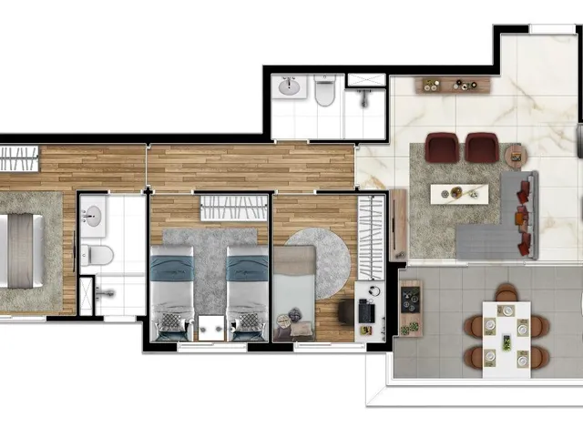 Imagem 16: 0 Apartamento com 1 banheiro