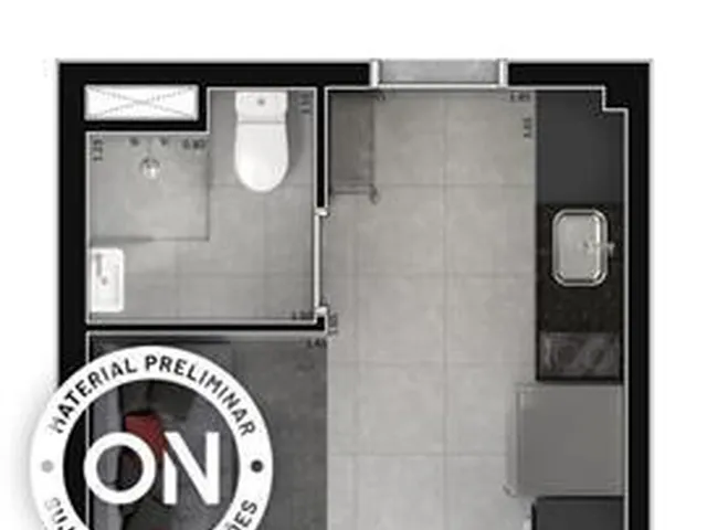 Imagem 7: 0 Apartamento com 1 banheiro