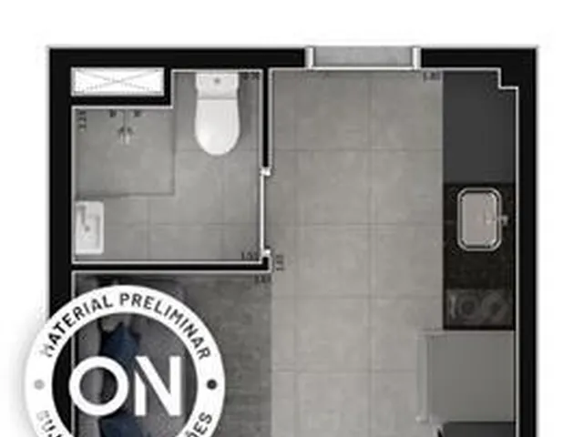Imagem 10: 0 Apartamento com 1 banheiro