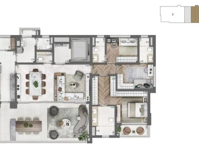 Imagem 5: 0 Apartamento com 3 dormitórios