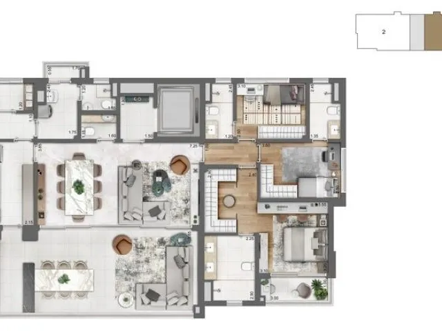 Imagem 6: 0 Apartamento com 3 dormitórios