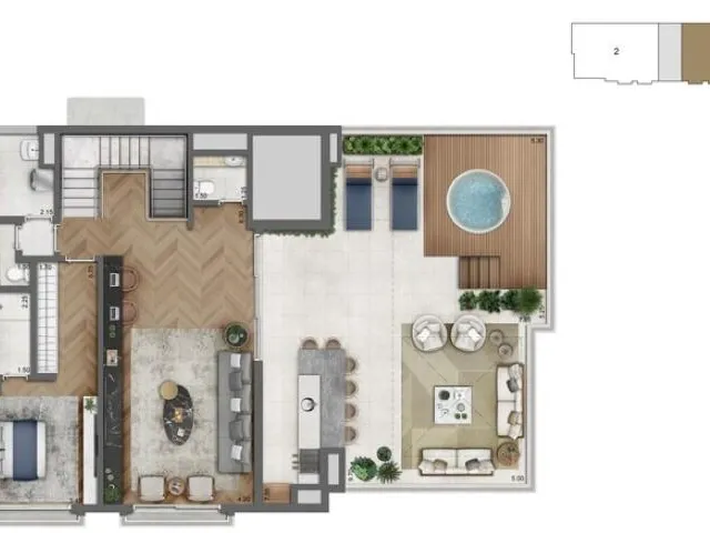 Imagem 8: 0 Apartamento com 3 dormitórios