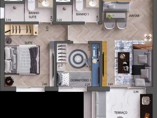 Imagem 16: 0 Apartamento com 1 dormitório