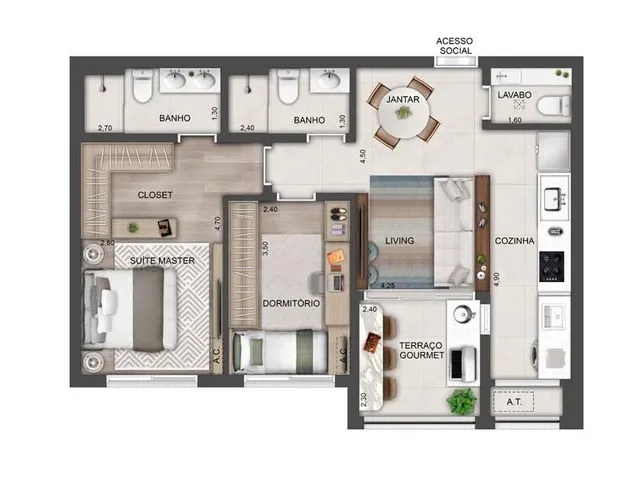 Imagem 15: 0 Apartamento com 3 dormitórios