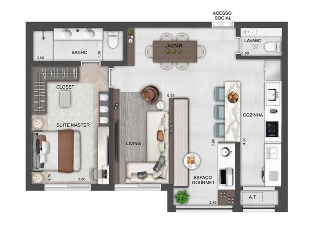 Imagem 3: 0 Apartamento com 3 dormitórios