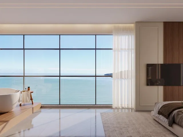 Imagem 4: O melhor frente mar de Balneário Perequê. Fachada moderna baseada no mais alto conceito