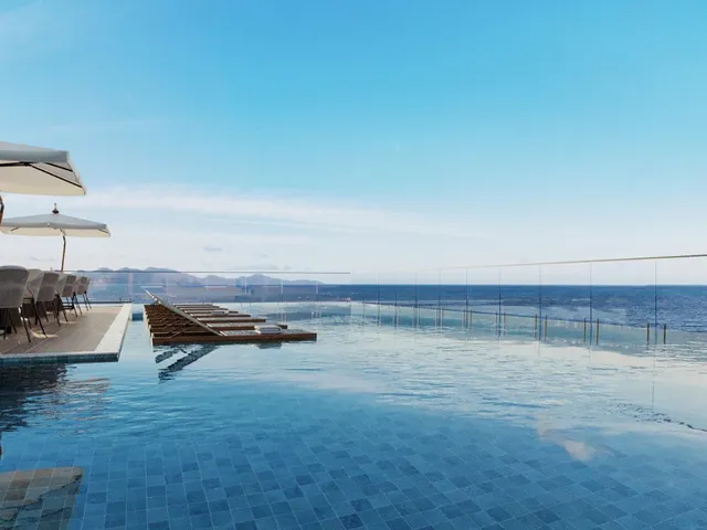 Imagem 9: O melhor frente mar de Balneário Perequê. Fachada moderna baseada no mais alto conceito