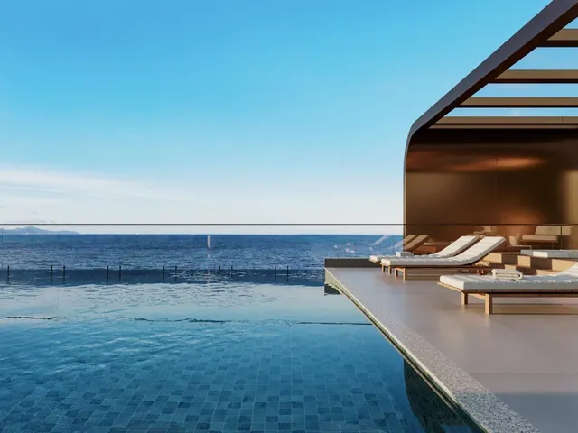 Imagem 10: O melhor frente mar de Balneário Perequê. Fachada moderna baseada no mais alto conceito