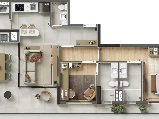Imagem 10: 0 Apartamento com 3 dormitórios