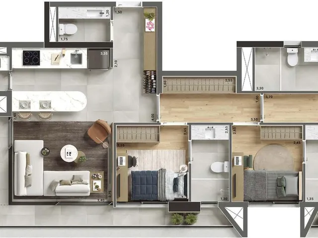 Imagem 11: 0 Apartamento com 3 dormitórios