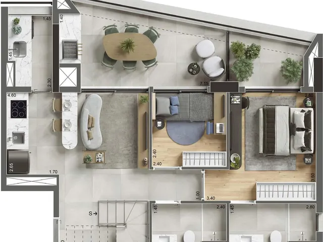 Imagem 12: 0 Apartamento com 3 dormitórios