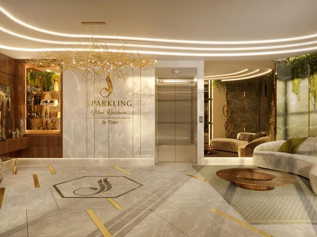 Imagem 2: Sua vida merece um estilo alto padrão. Pensando nisso, o apartamento conta com living