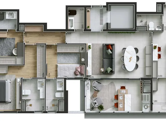 Imagem 14: 0 Apartamento com 3 dormitórios