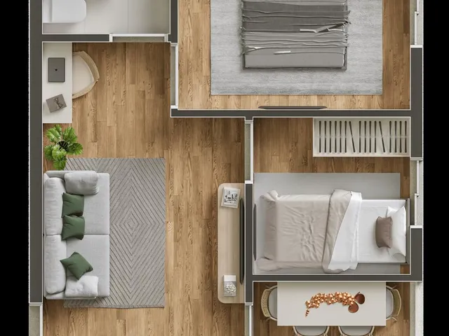 Imagem 3: 0 Apartamento com 1 dormitório