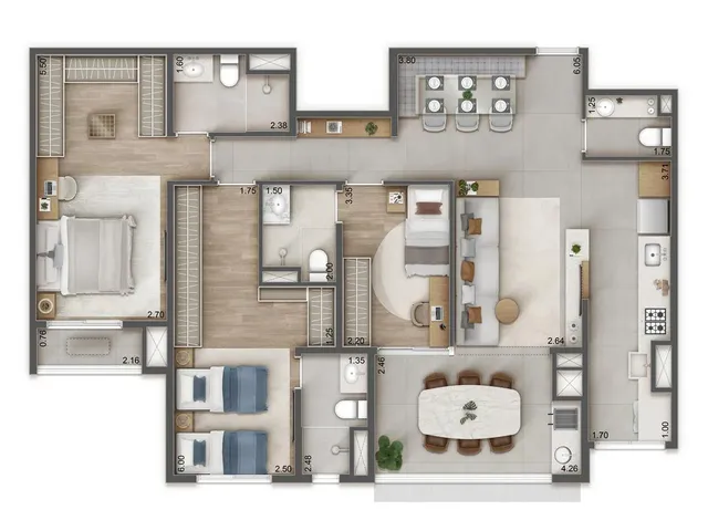 Imagem 11: 0 Apartamento com 3 dormitórios