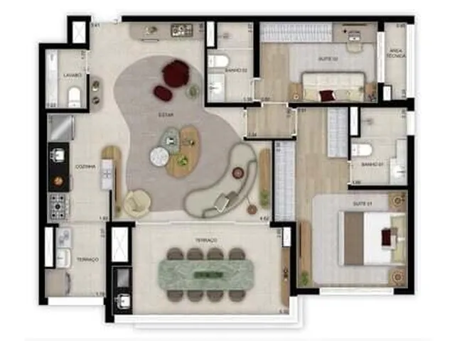 Imagem 9: 0 Apartamento com 2 dormitórios