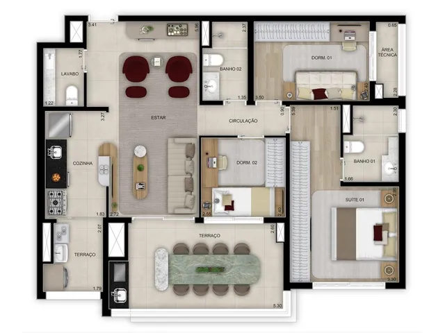 Imagem 8: 0 Apartamento com 1 dormitório