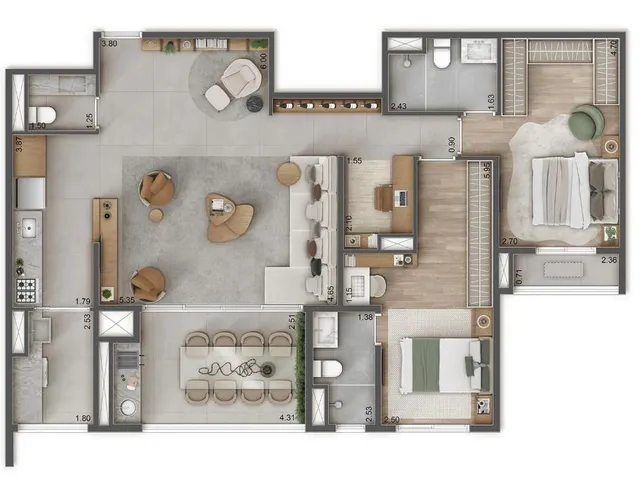 Imagem 12: 0 Apartamento com 2 dormitórios