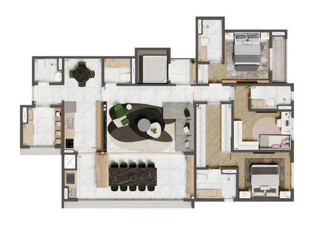 Imagem 6: 0 Apartamento com 3 dormitórios