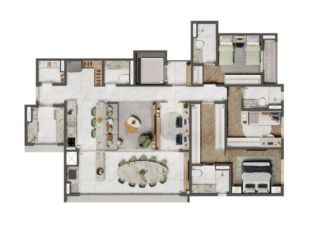 Imagem 7: 0 Apartamento com 3 dormitórios