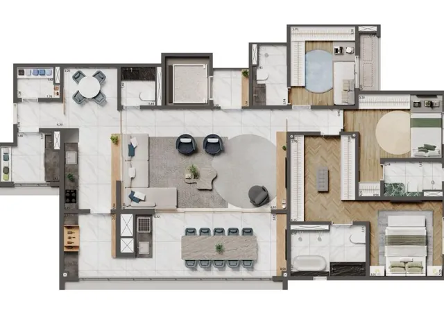 Imagem 9: 0 Apartamento com 3 dormitórios
