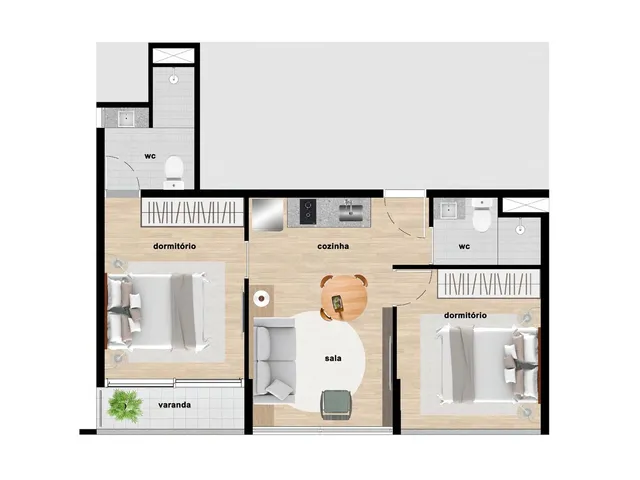 Imagem 14: 0 Apartamento com 1 dormitório