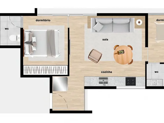 Imagem 15: 0 Apartamento com 1 dormitório