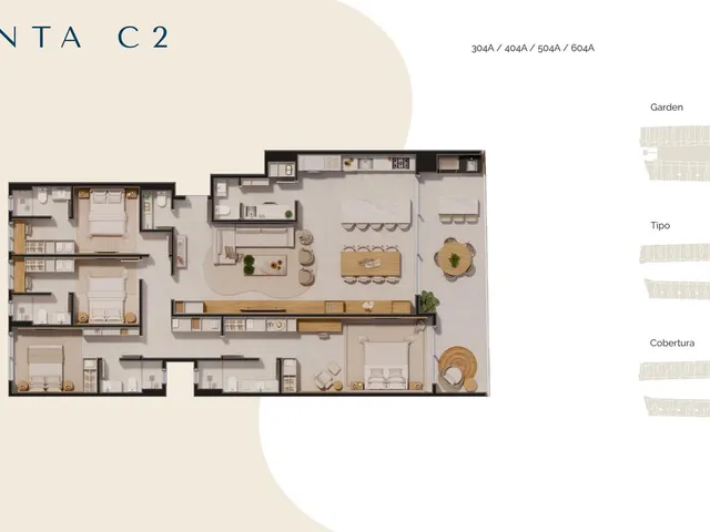 Imagem 14: O Azzure Home Club está localizado na Praia Brava, um dos endereços mais valorizados de