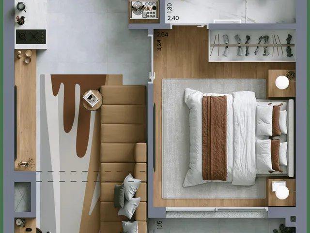 Imagem 15: 0 Apartamento com 1 dormitório