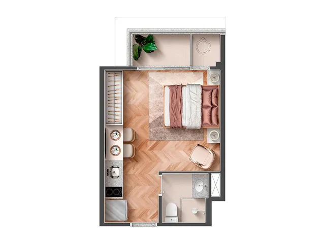 Imagem 16: 0 Apartamento com 1 dormitório
