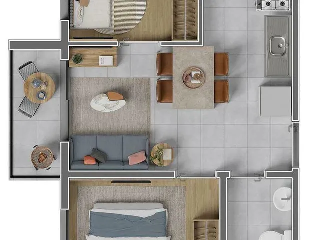 Imagem 12: 0 Apartamento com 1 dormitório