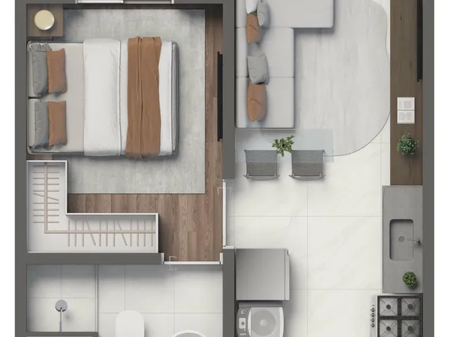 Imagem 8: 0 Apartamento com 2 dormitórios