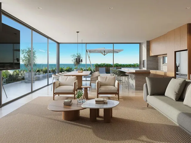 Imagem 3: Entre o ritmo do mar e o silêncio do design, surge um novo conceito de viver. Leve