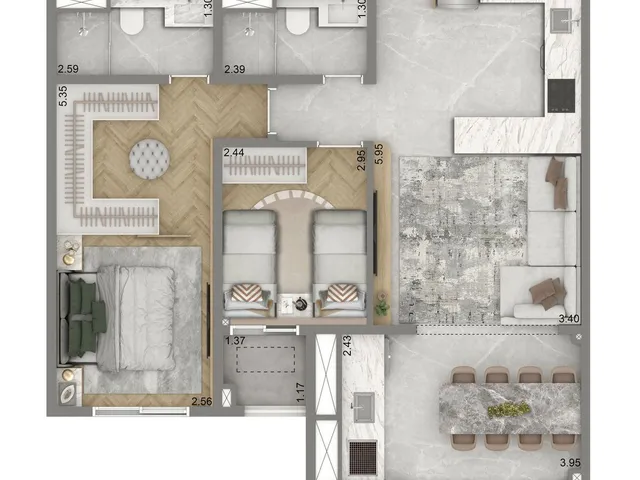 Imagem 11: 0 Apartamento com 2 dormitórios