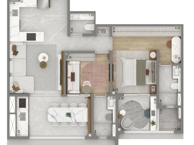Imagem 14: 0 Apartamento com 2 dormitórios