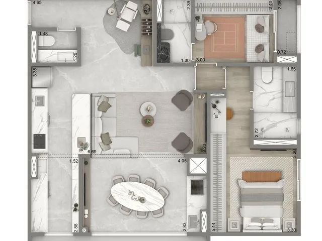 Imagem 16: 0 Apartamento com 2 dormitórios