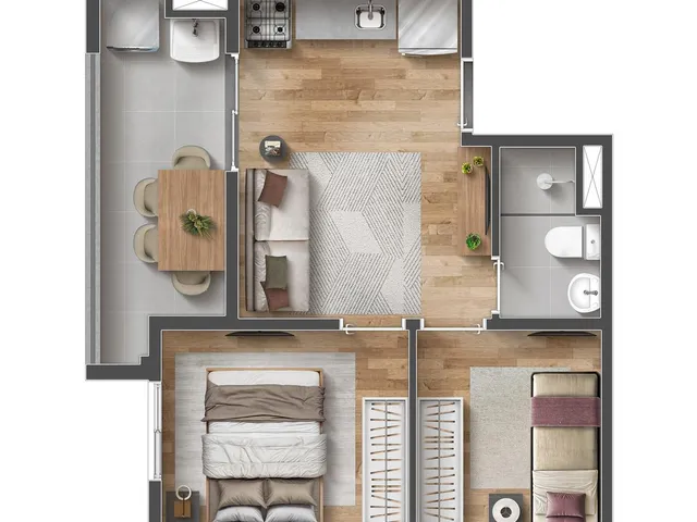 Imagem 15: 0 Apartamento com 1 banheiro