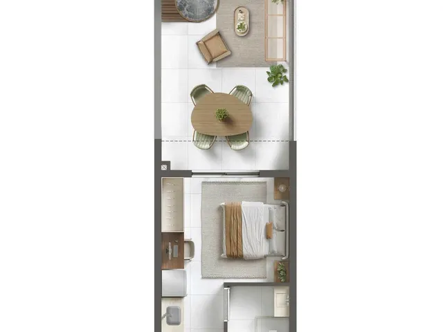 Imagem 11: 0 Apartamento com 1 banheiro