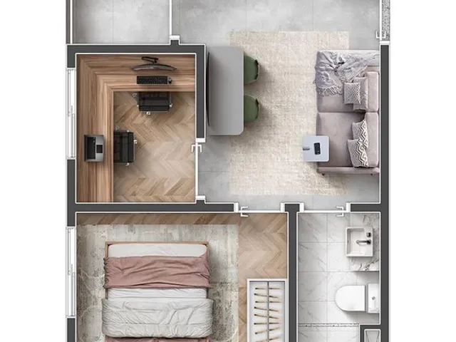 Imagem 11: 0 Apartamento com 1 banheiro