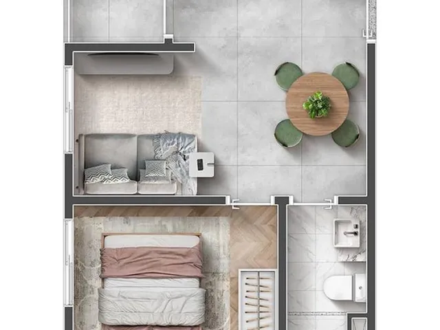 Imagem 12: 0 Apartamento com 1 banheiro