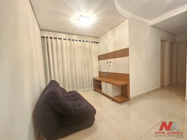 Imagem: O apartamento possui 2 Dormitórios, 1 Banheiro, 1 Vaga na