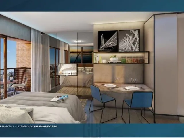 Imagem 13: Studio apartamento com 26 m², varanda no Facility View a venda no Caminho das Arvores em