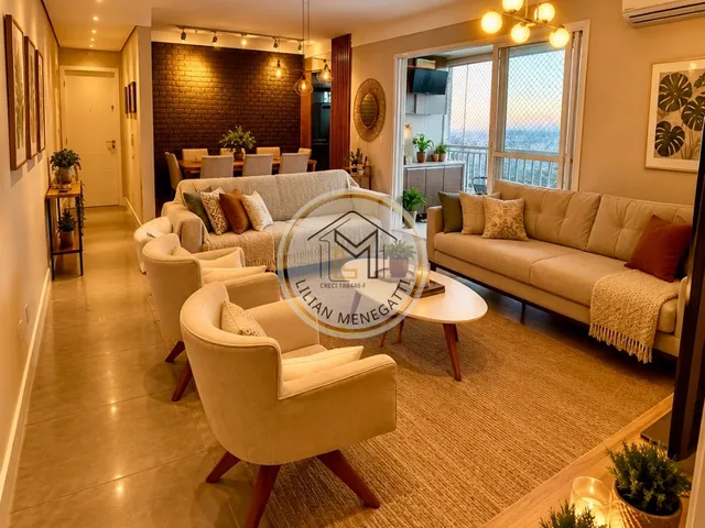 Imagem: Apartamento Mobiliado 3 Dormitórios com